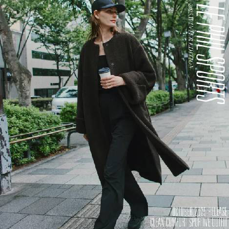 LE PHIL(ル フィル)｜2WAYツイルコンビネゾン/ブラック の通販