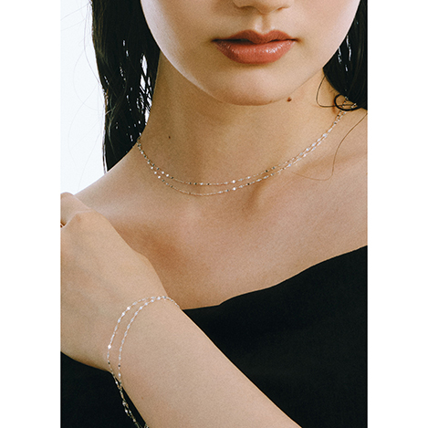 MAISON D'PULSE(メゾンドパルス)｜flower charm リング （silver/K24GP