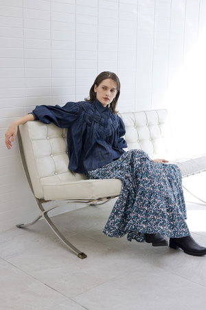 Merlette(マーレット)｜HANA PRINT フラワープリント ウエストゴム