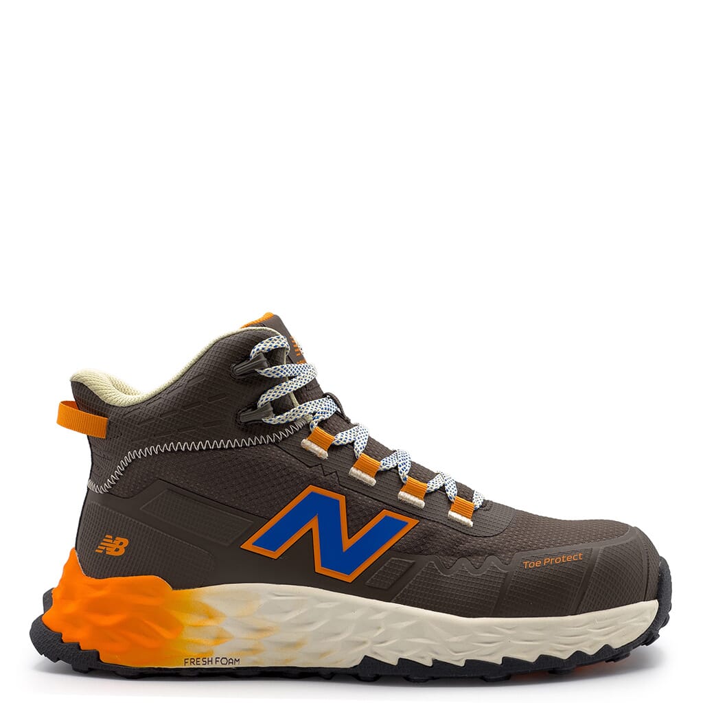 New Balance Men's Cremorne Mid CT Safety Shoes - Chocolate Orange