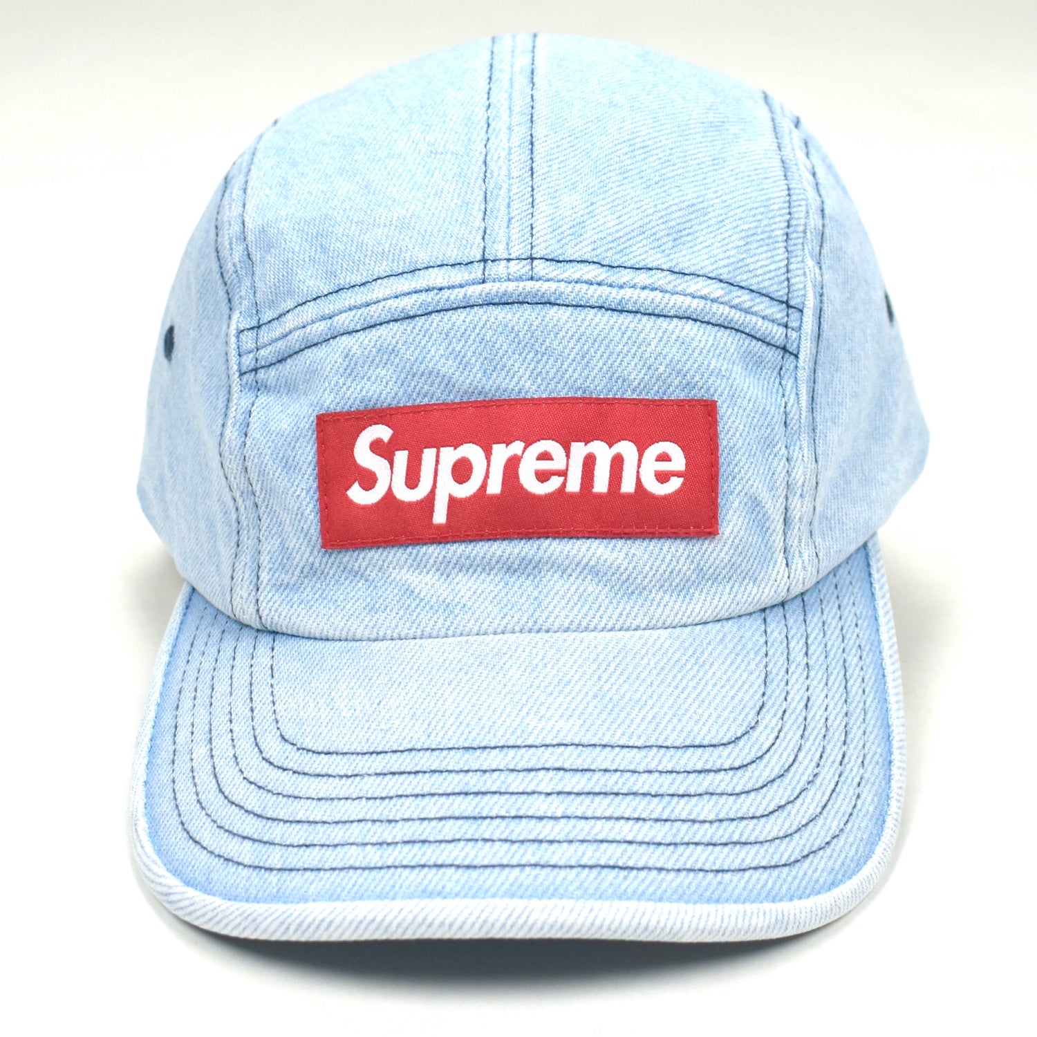 Supreme - Denim Box Logo Hat (Washed Blue) – eluXive