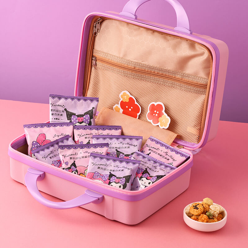 KUROMI Suitcase and Mixed Rice Crackers - BRAND - 豆之家食品股份