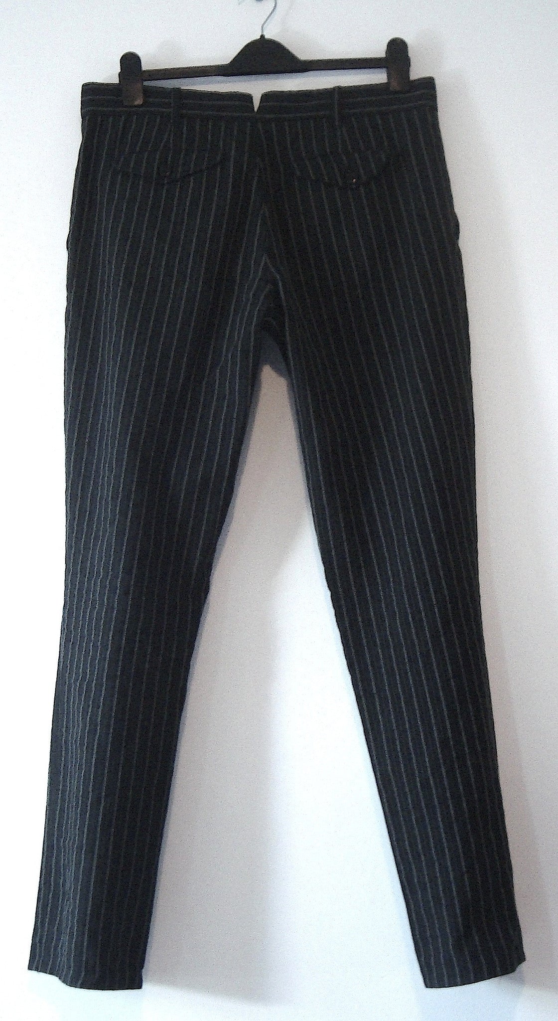 Ann Demeulemeester 2007 Chalk Stripe Jacquard Trousers – ENDYMA