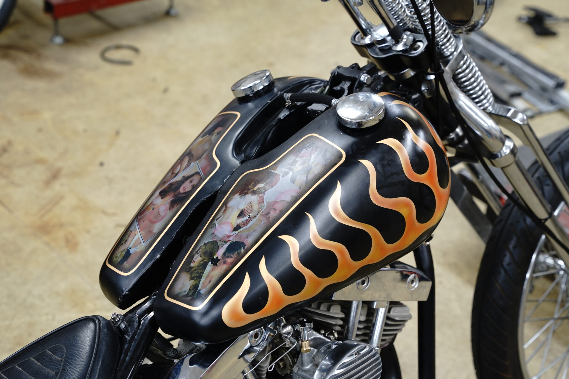 オーナー様のアイデア満載なチョッパーproject♪ | (有)遠藤自動車サービス