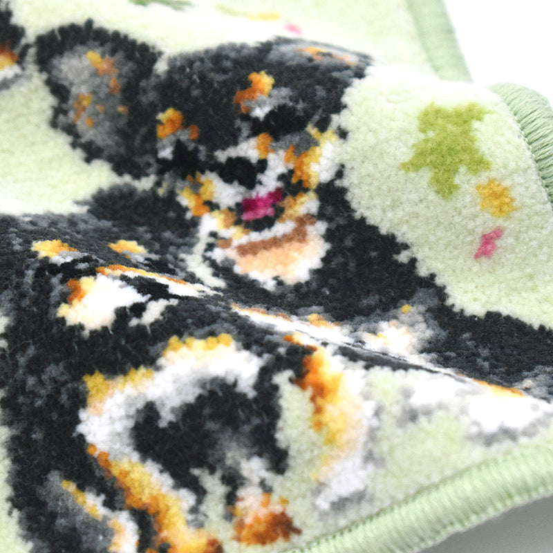 日本製 チワワ チワプー シェニール織 ハンカチ 23cm EjPetit pairs