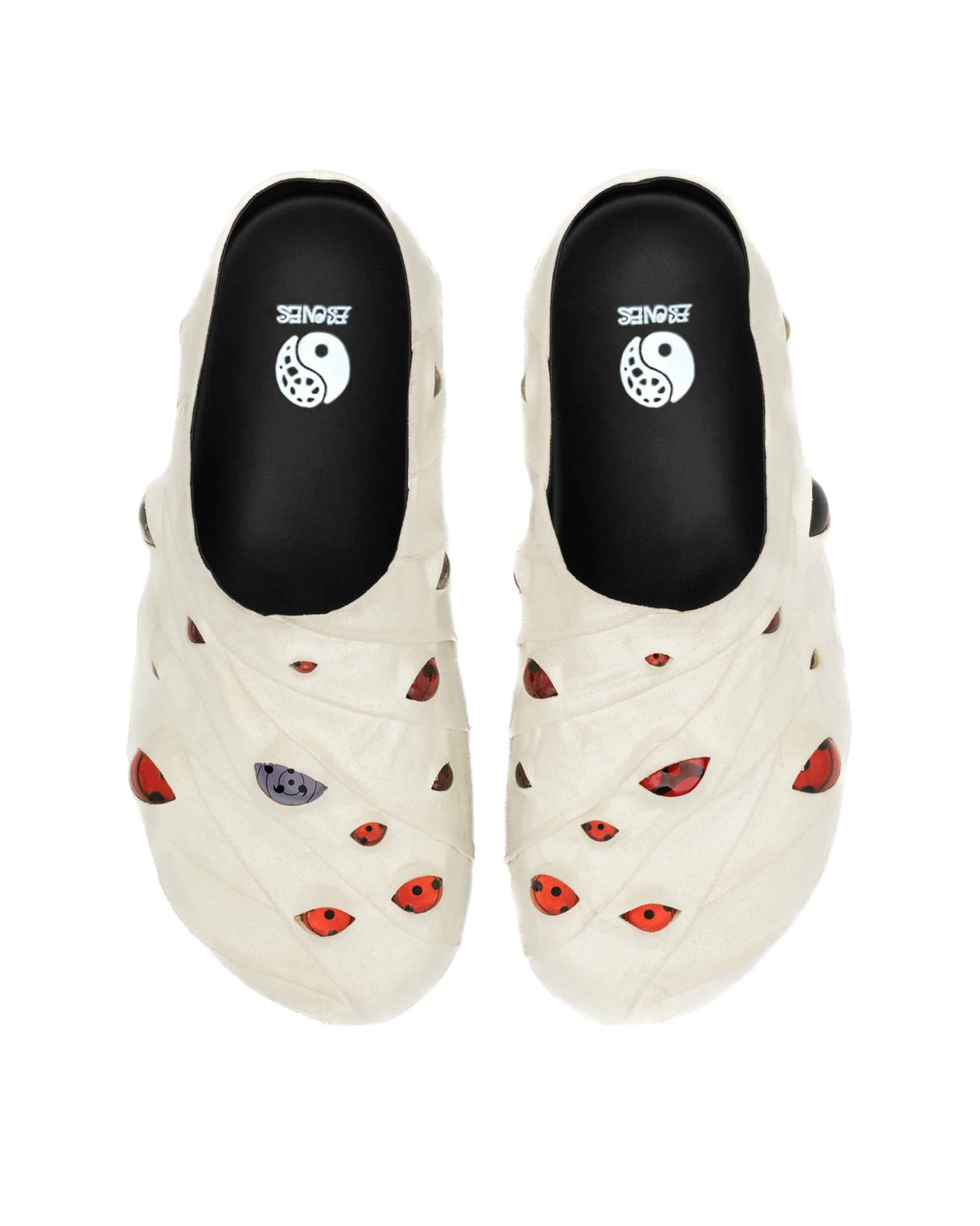 Eyeball Mules - White Danzo *Limited Edition* – ESENES WORLDWIDE