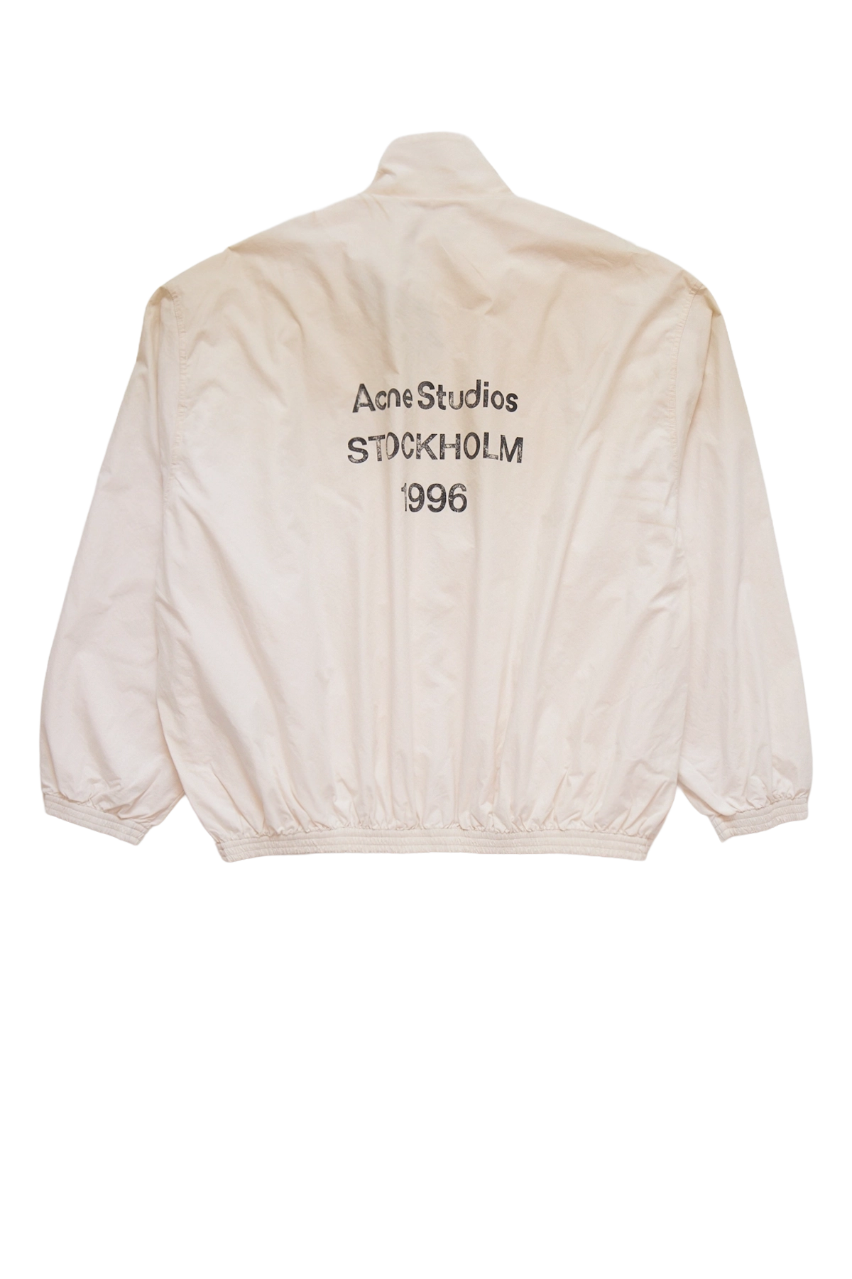 Acne Studios Logo Zipper Jacket Dusty White – ESSXNYC