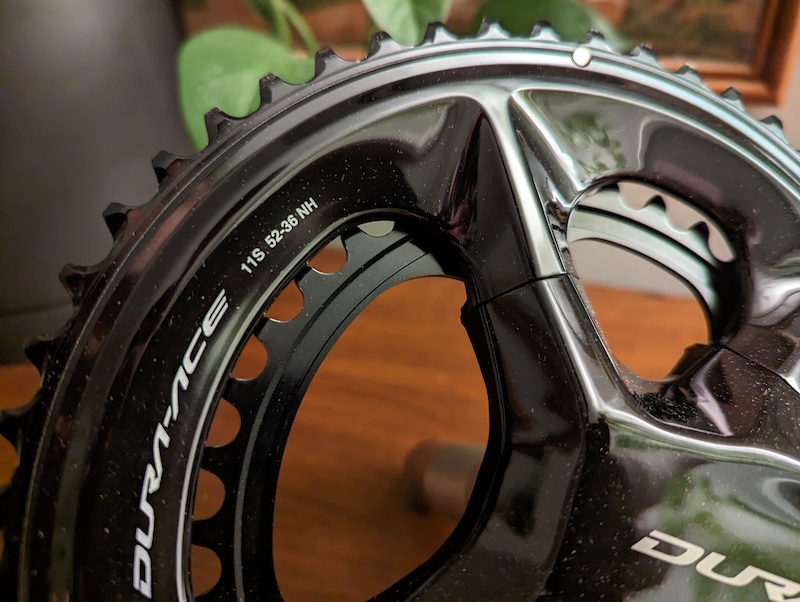 2023 Shimano Dura Ace FC-09 crankset 170mm 52/36T For Sale