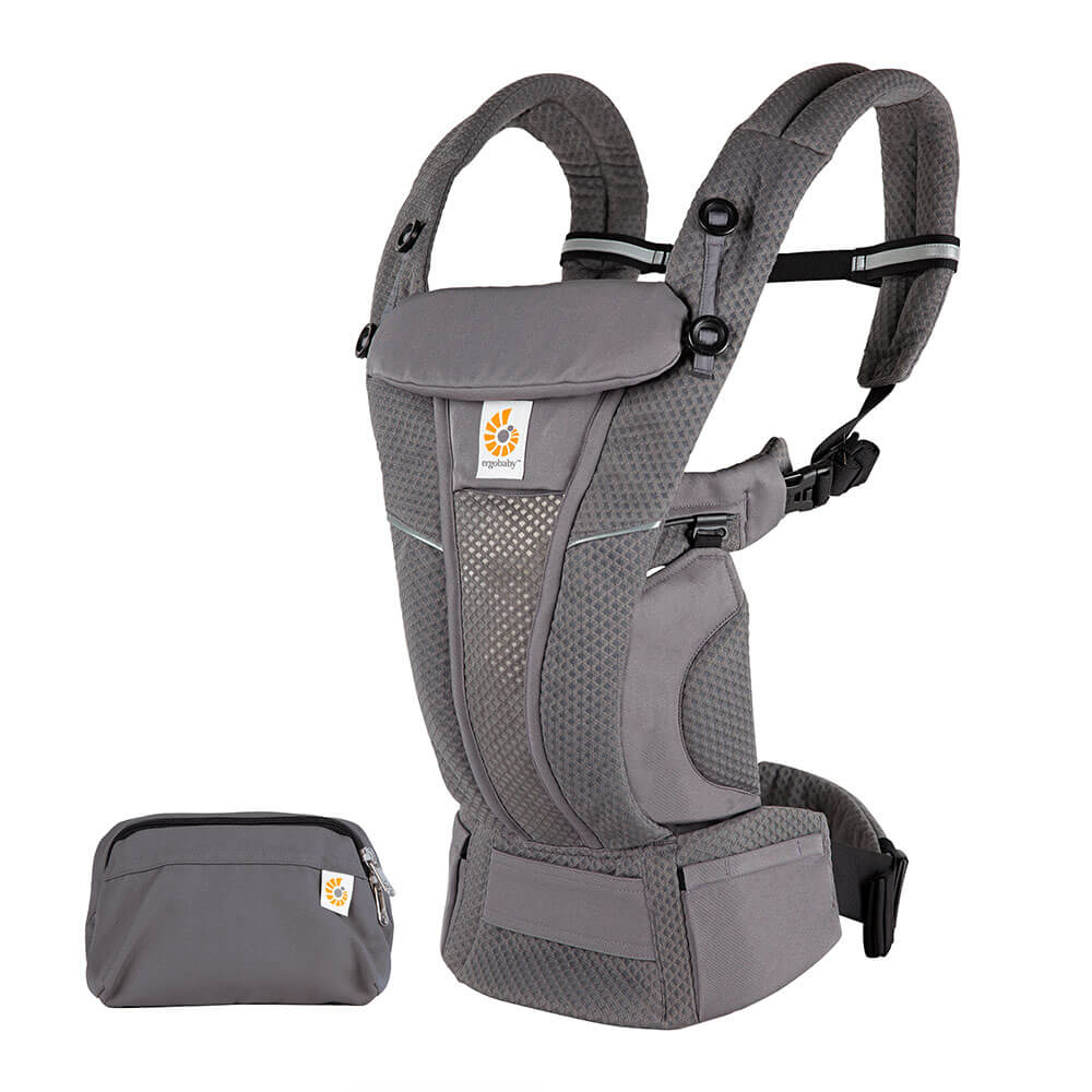 Omni Breeze Baby Carrier: Graphite Grey