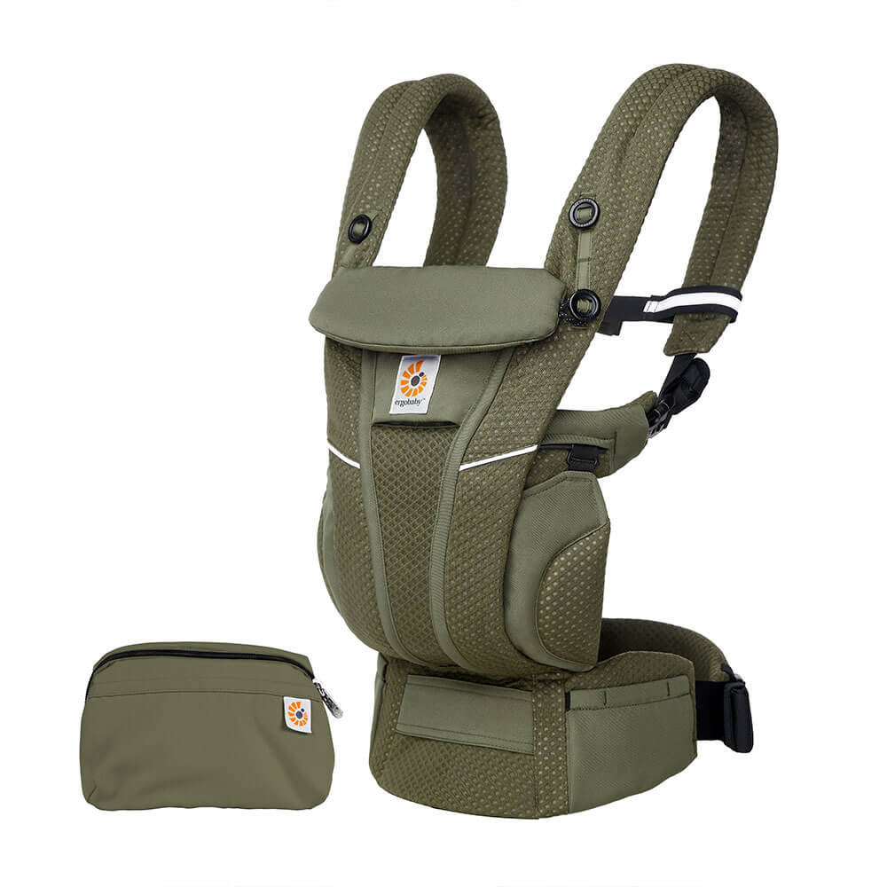 Omni Breeze Baby Carrier: Olive Green