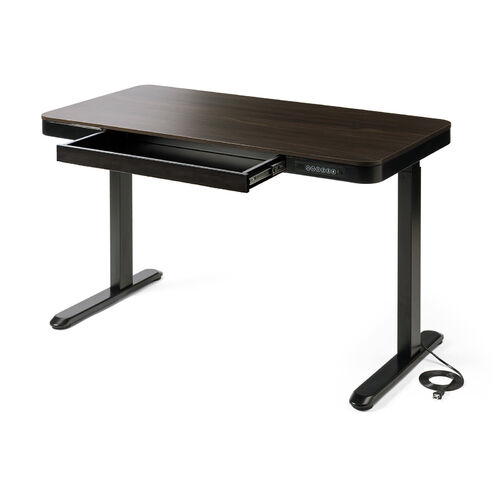 上下昇降デスク 電動昇降デスク 引き出し付き メモリー機能 幅120cm