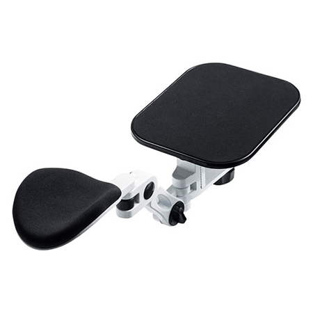 エルゴノミクスアームレスト マウスパッド付き クランプ固定式