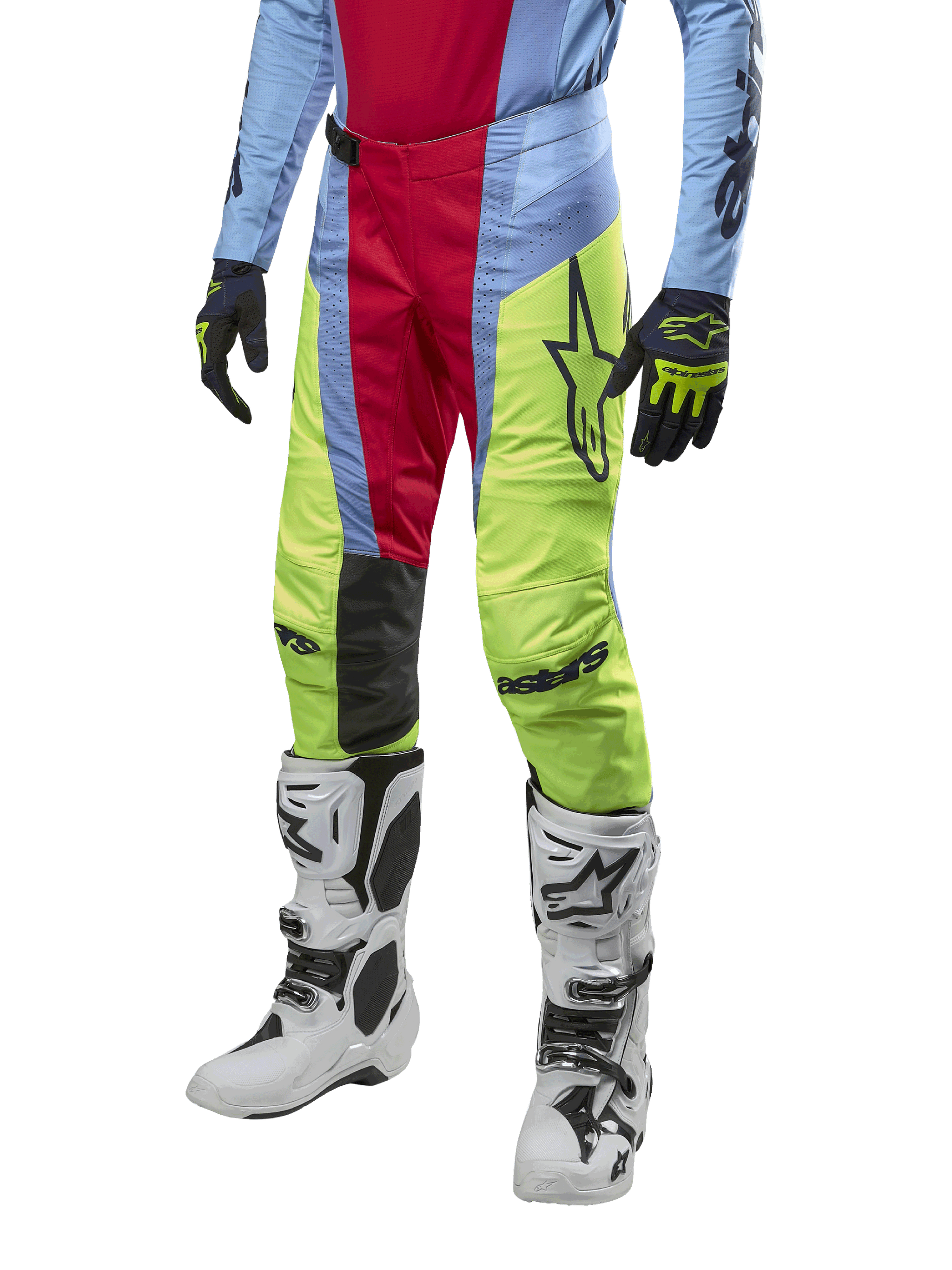 2024 Techstar Ocuri - Red MX Pants | Alpinestars®