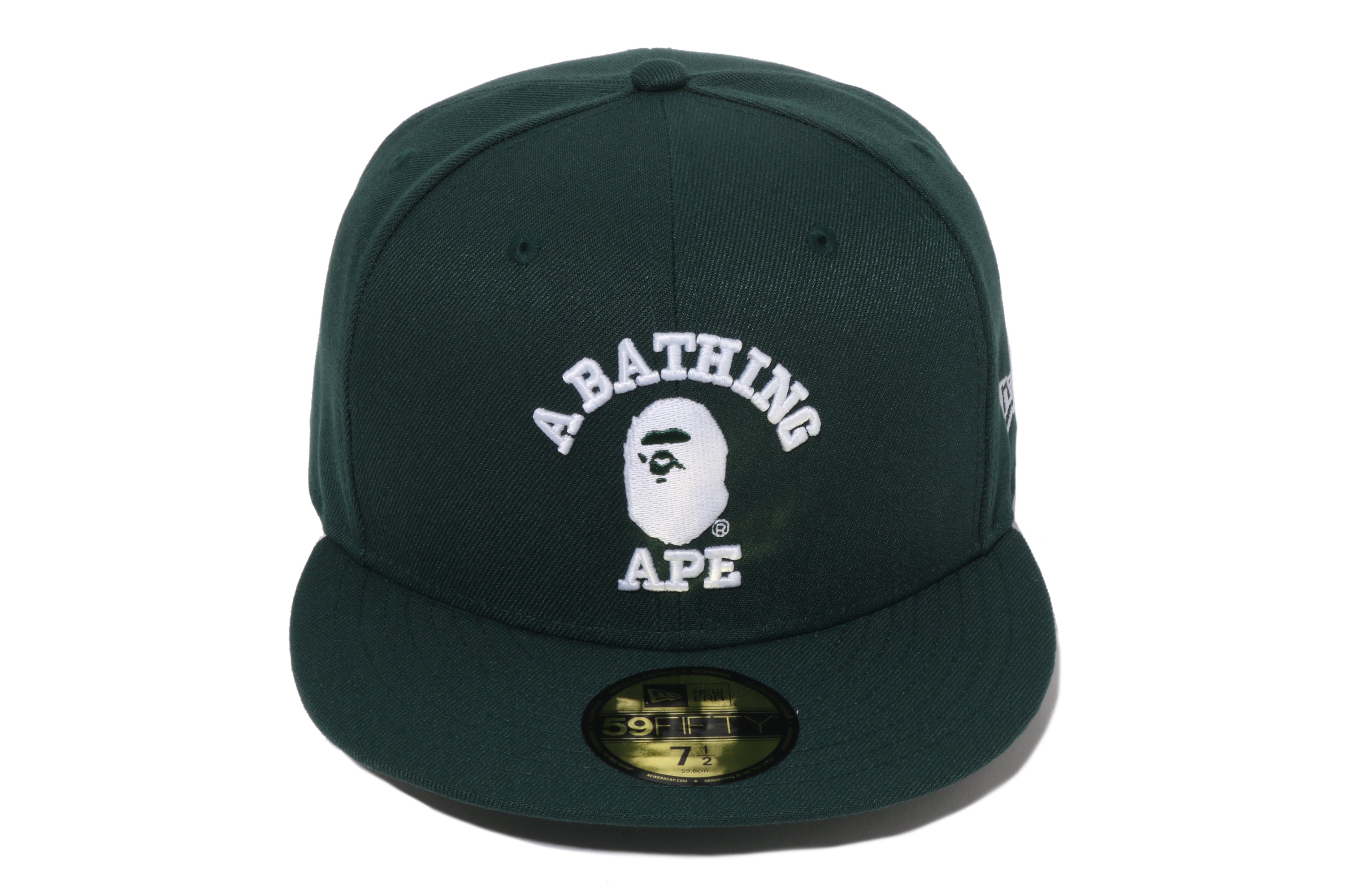 GLOW IN THE DARK COLLEGE NEW ERA 59FIFTY CAP – eu.bape.com