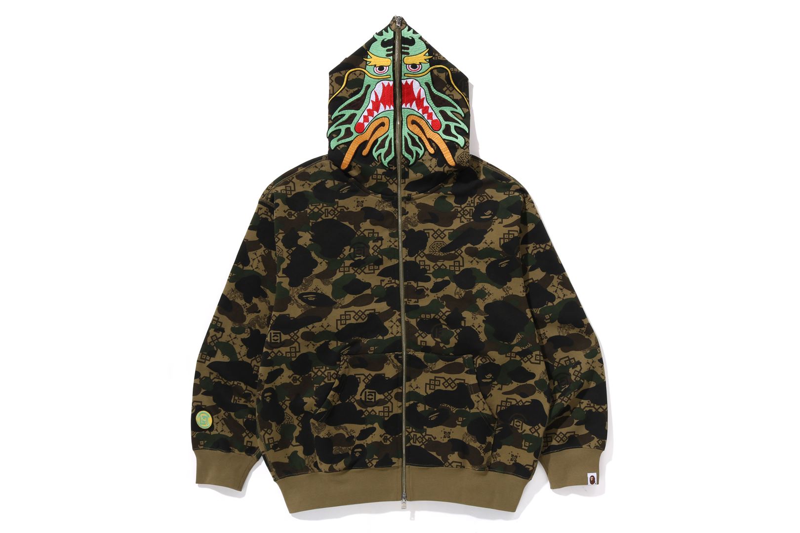 BAPE X CLOT CAMO SHARK RELAXED FIT FULL ZIP HOODIE MENS – eu.bape.com