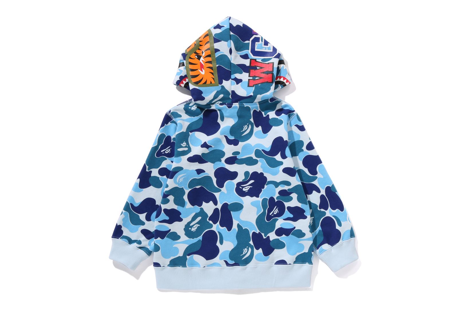 ABC CAMO SHARK ZIP HOODIE KIDS – eu.bape.com