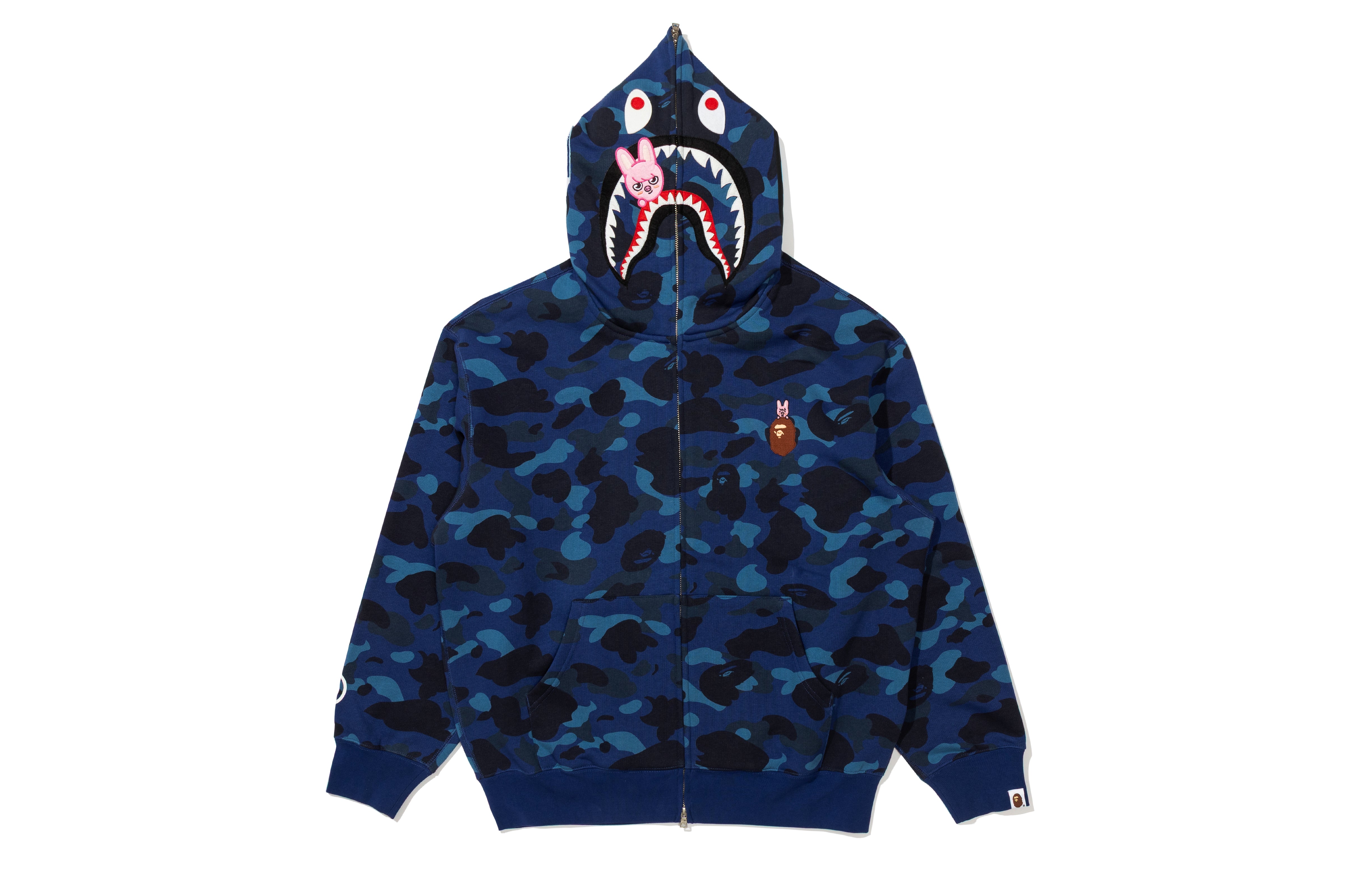 BAPE X STRAYKIDS DWAEKKI SHARK FULL ZIP HOODIE – eu.bape.com
