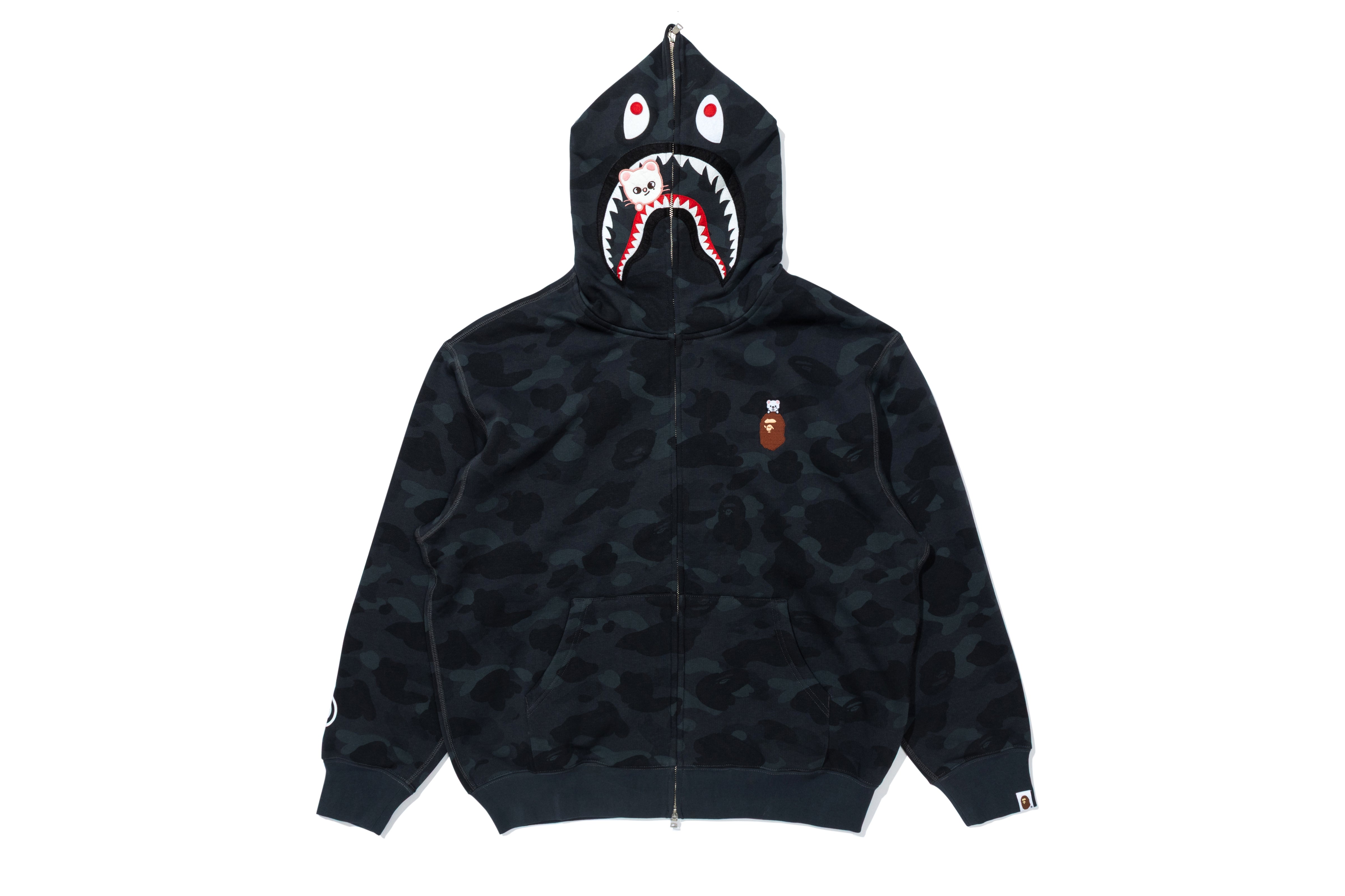 BAPE X STRAYKIDS JINIRET SHARK FULL ZIP HOODIE – eu.bape.com