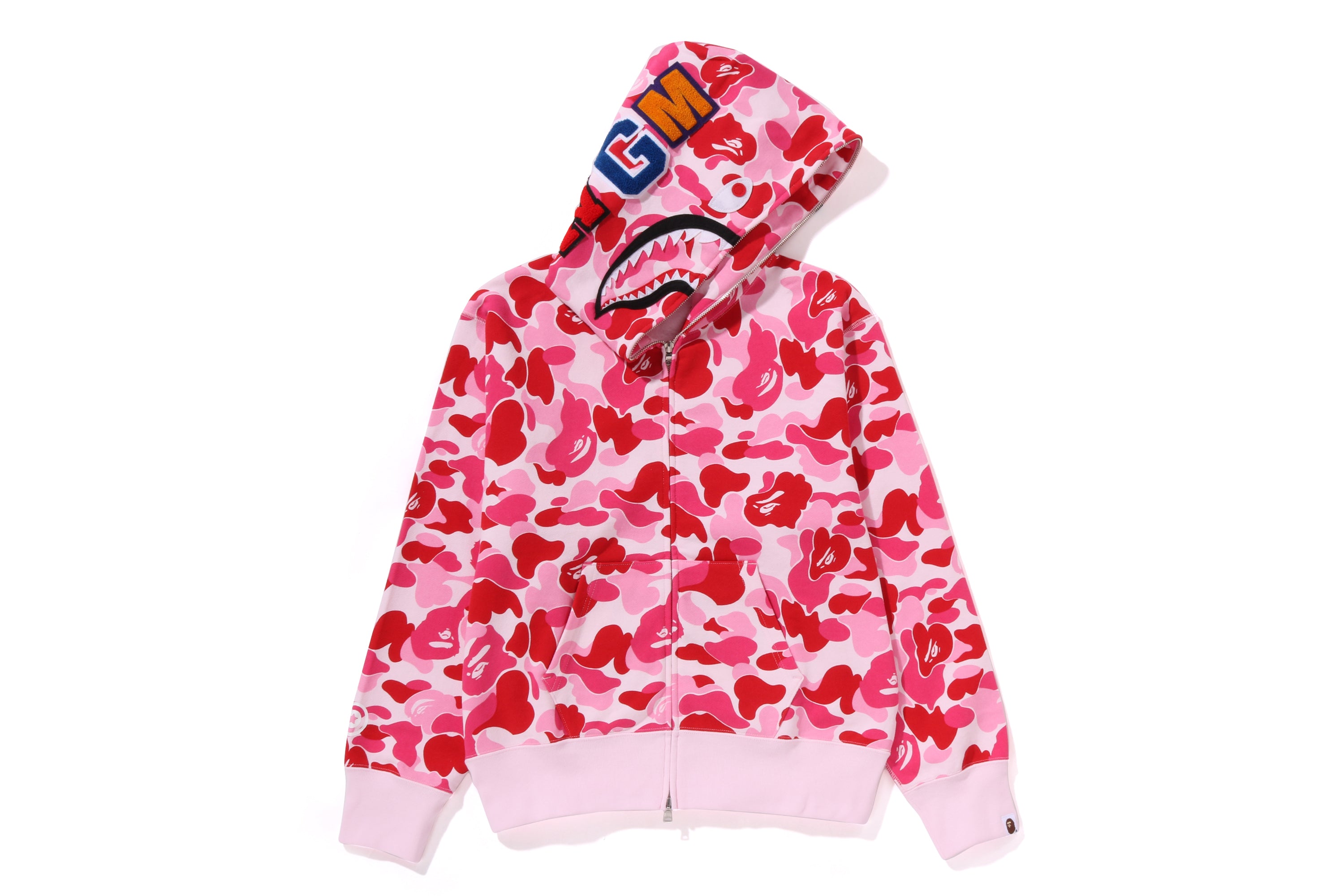 ABC CAMO SHARK FULL ZIP HOODIE LADIES – eu.bape.com