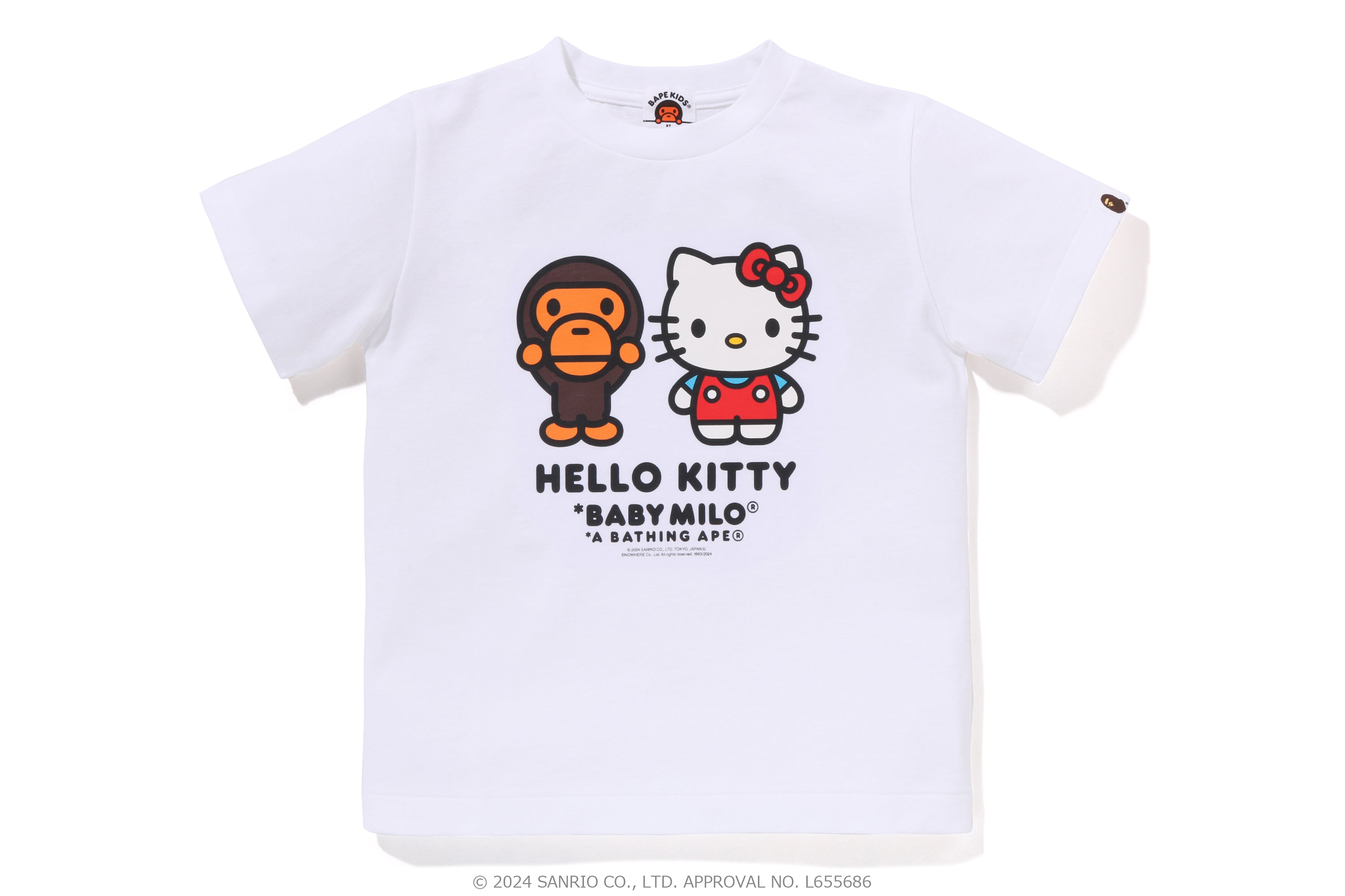 BABY MILO X HELLO KITTY - TEE KIDS – eu.bape.com
