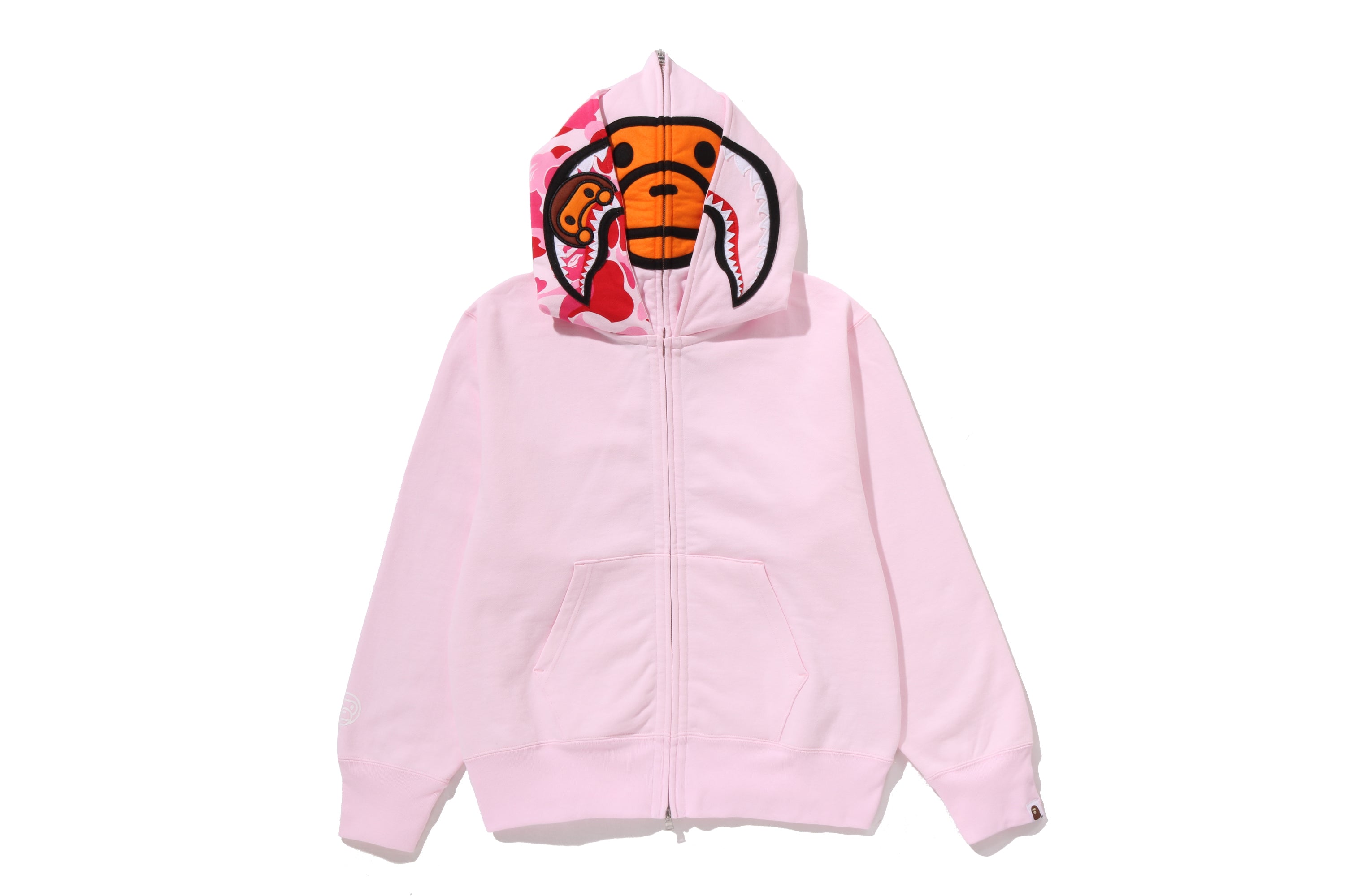 MILO SHARK FULL ZIP DOUBLE HOODIE LADIES – eu.bape.com