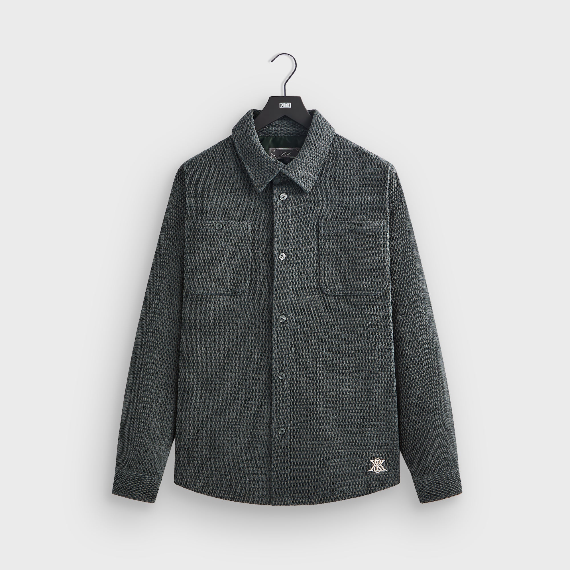 Kith Chenille Tweed Apollo Shirt - Machine – Kith Europe