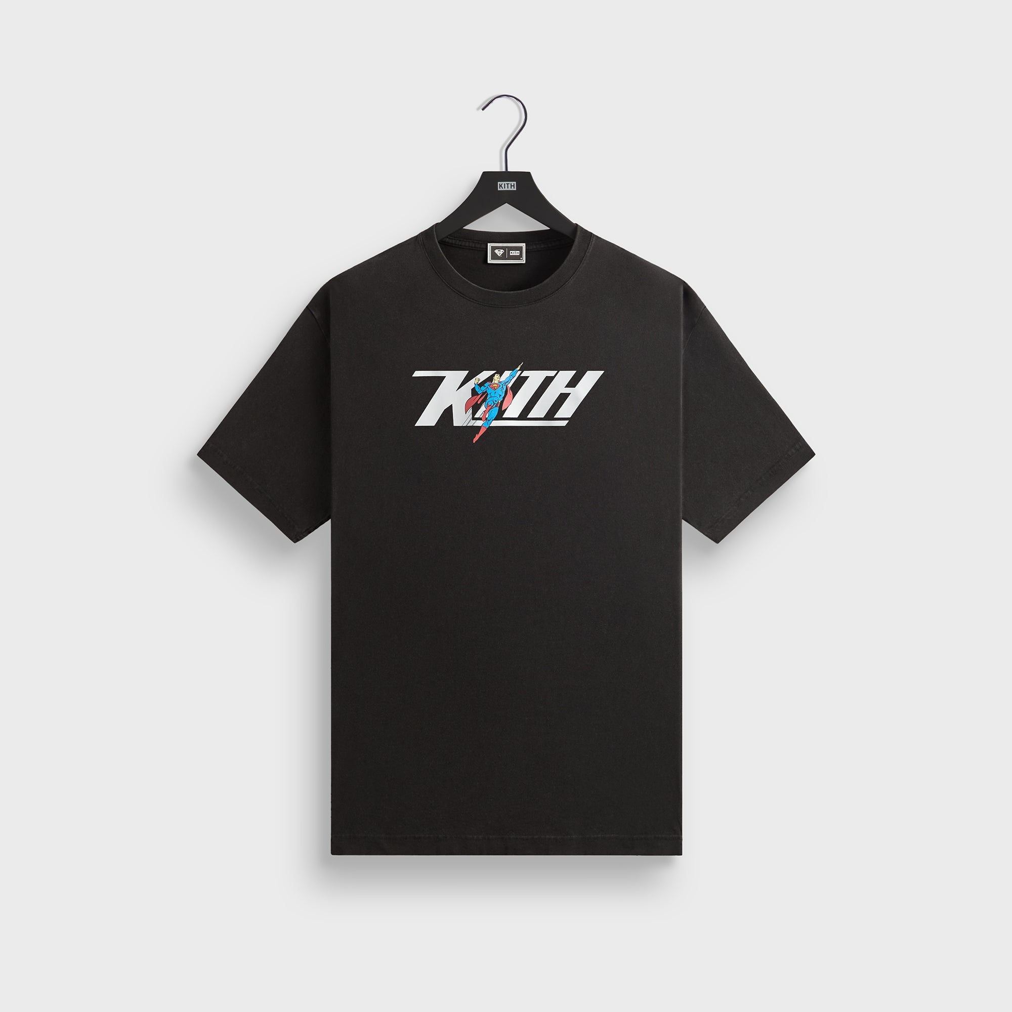 Superman | Kith Flight Vintage Tee - Black – Kith Europe
