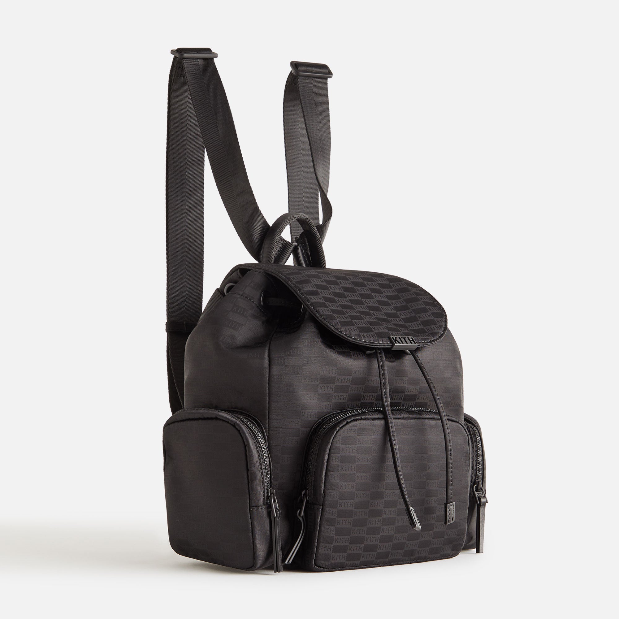 Kith Women Monogram Nylon Mini Backpack - Black – Kith Europe
