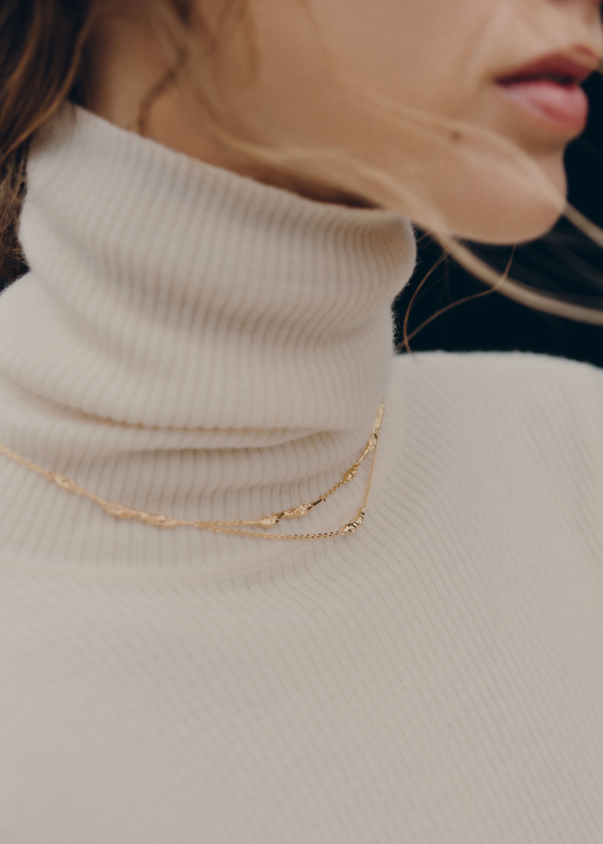 Polène | Chain - Eroz Double - 24 carat gold gilded​ – Polène EU