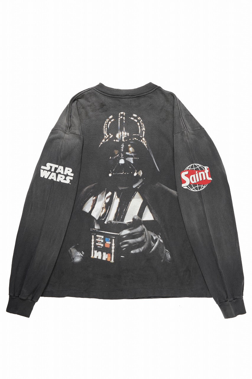 SAINT Mxxxxxx STAR WARS LS TEE / DARTHVADER (BLACK) – ETERNAL