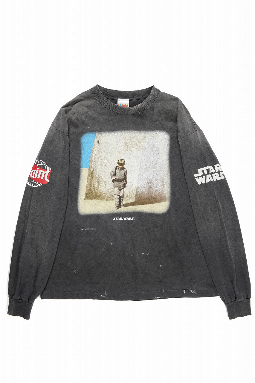 SAINT Mxxxxxx STAR WARS LS TEE / DARTHVADER (BLACK) – ETERNAL
