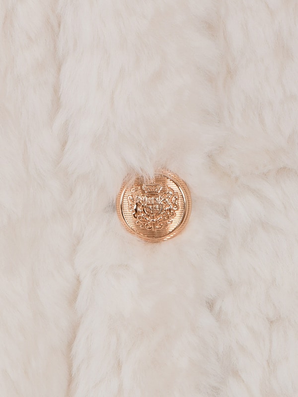 ゴールドボタンファーコート｜evelyn（エブリン）公式通販サイト