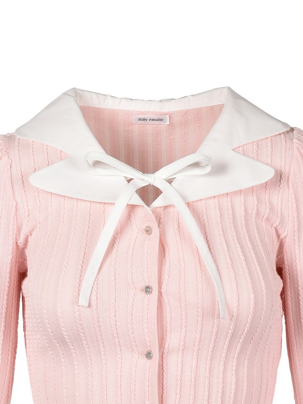 Collar Shirt Cardigan Tops｜evelyn（エブリン）公式通販サイト