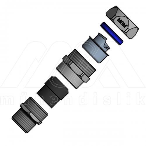 EX-PROOF SPİRAL-DÜZ BORU RAKORU » MSM Ex-Proof