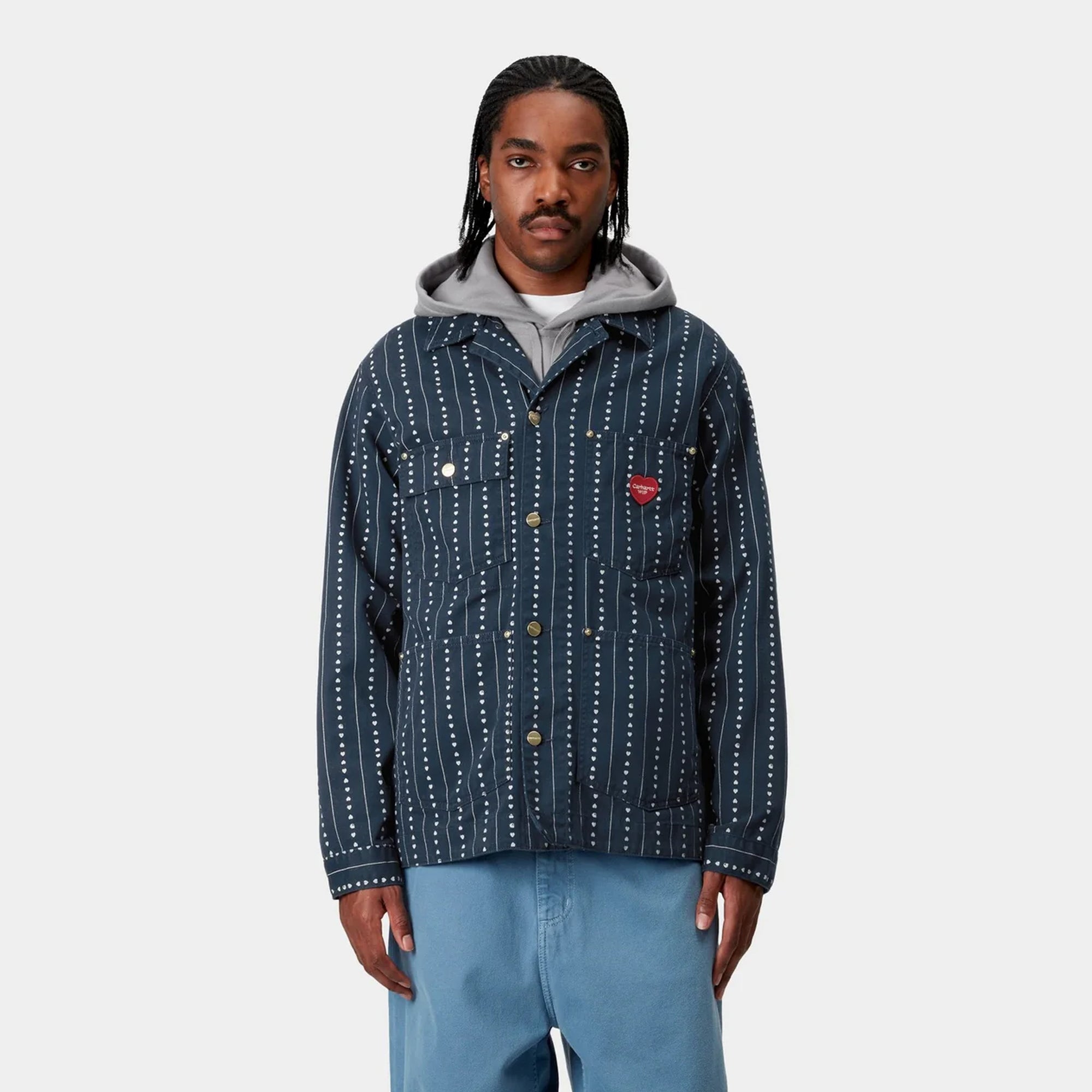 Carhartt WIP Mens Drewe Chore Coat – Extra Butter