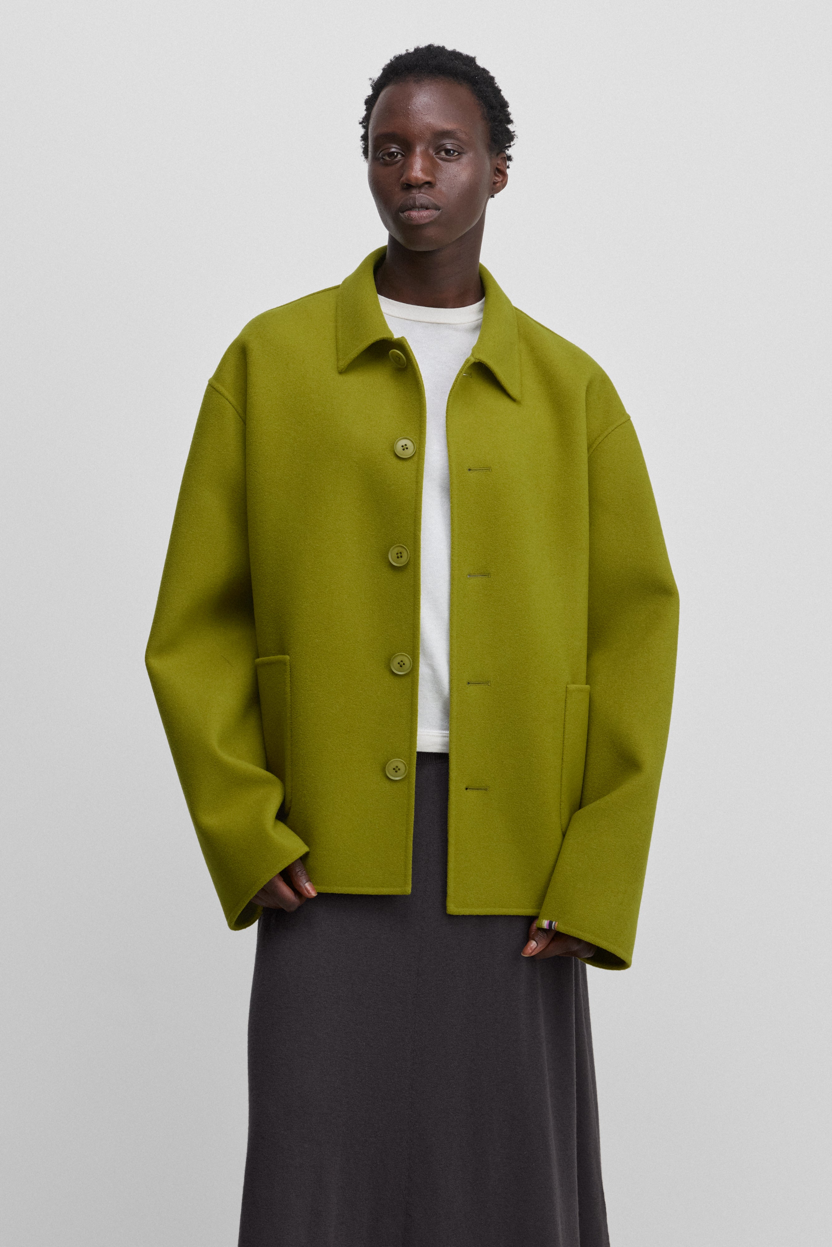 extreme cashmere double face jacket – n°427 maker – extreme cashmere x