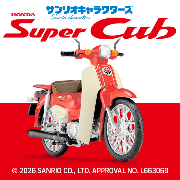 HONDA HELLO KITTY バイクミニカー 5個セット sc_sc_hp_pkg.jpg