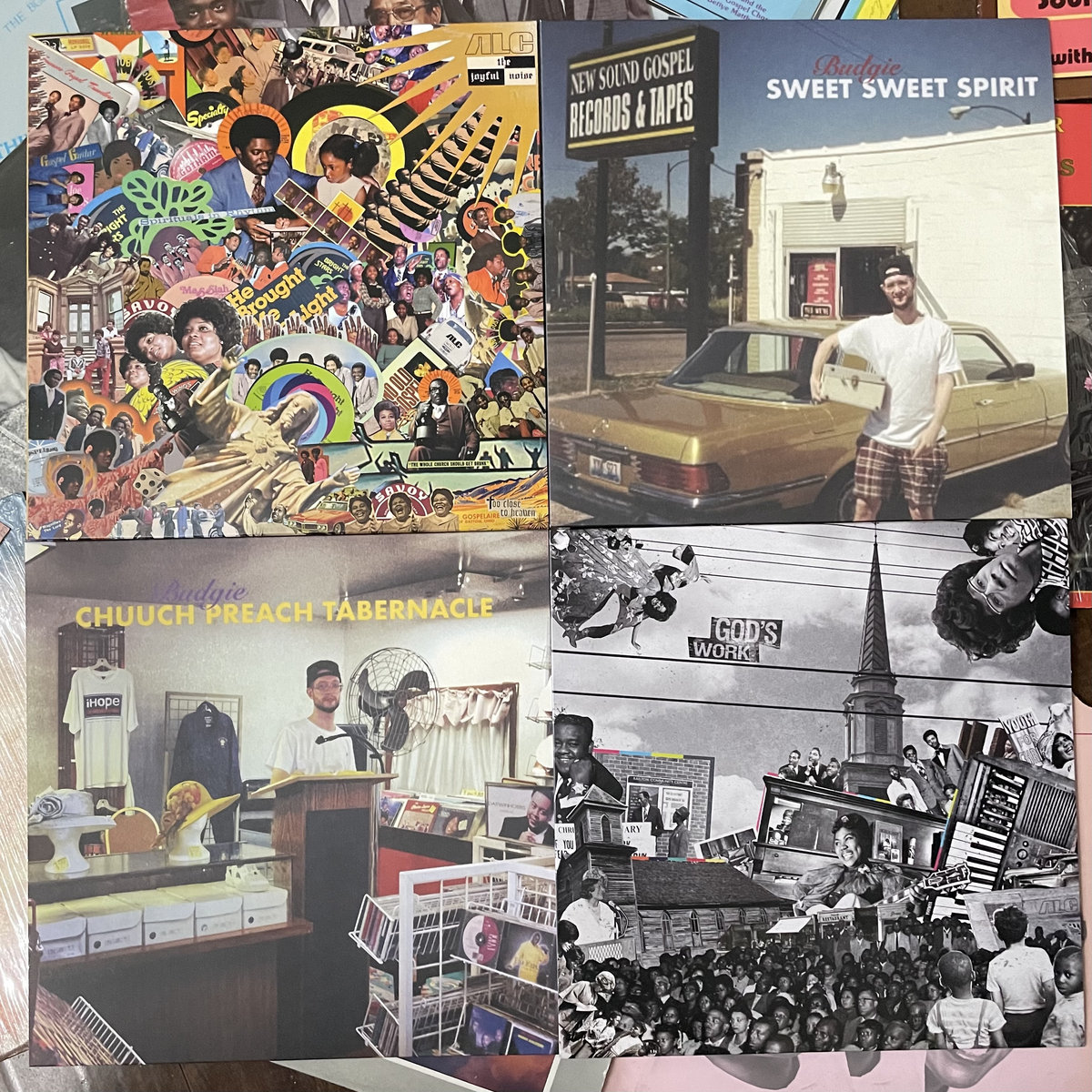 ALCHEMIST x BUDGIE - THE GOOD BOOK 1&2 SIGNED COMPLETE 4 VINYL LP