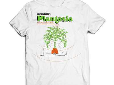 Plantasia White Tee | Mort Garson