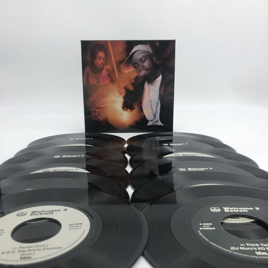 J DILLA-WELCOME 2 DETROIT 7inch BOX SET Welcome 2 Detroit –