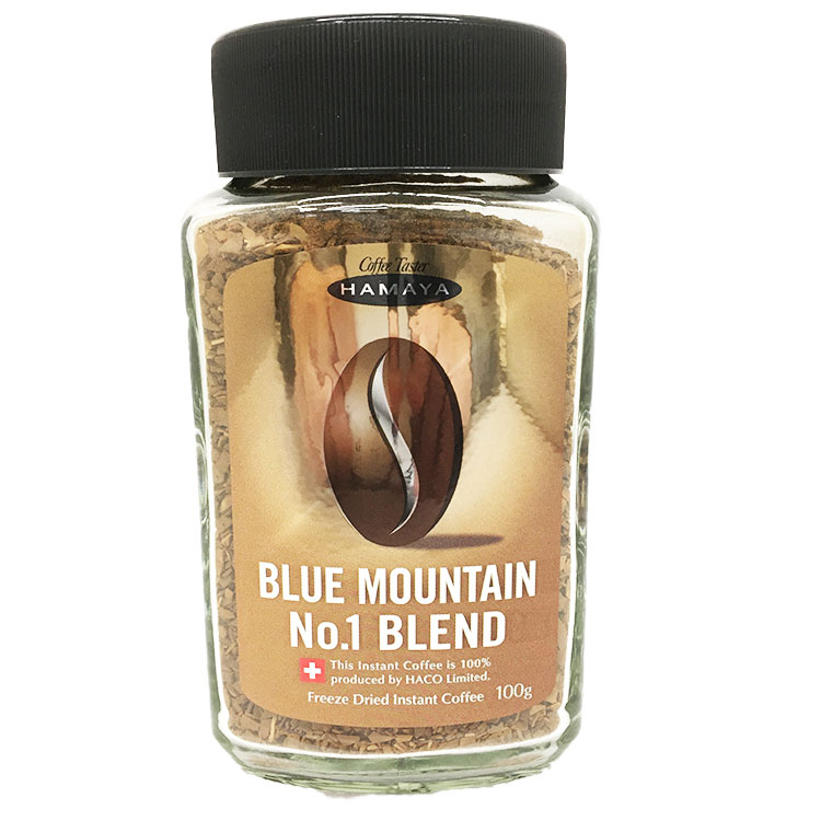 HAMAYA】ハマヤ インスタント ブルーマウンテンNo.1ブレンド ( 100g