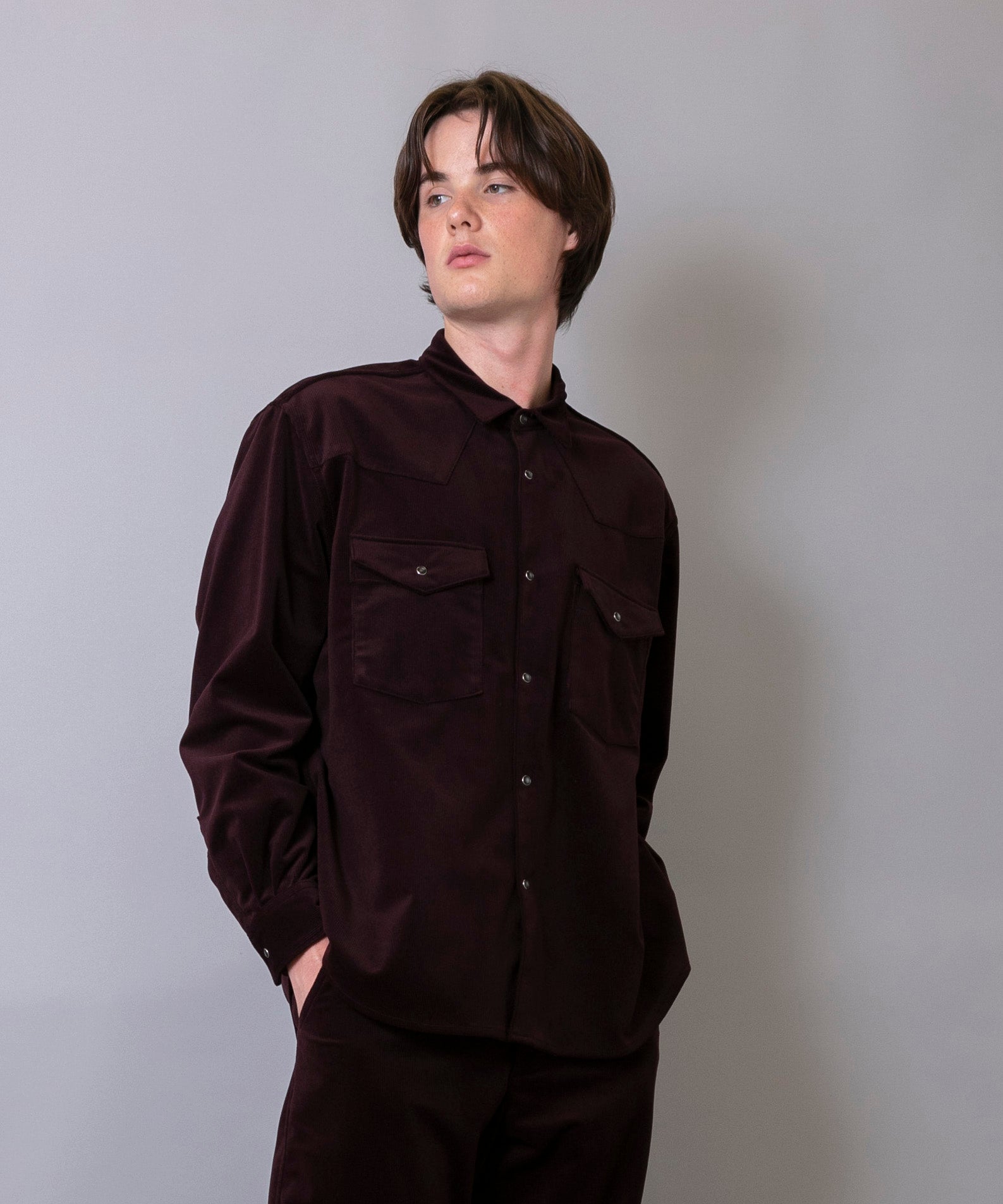 C/C 12W Corduroy Western shirt – FACTOTUM
