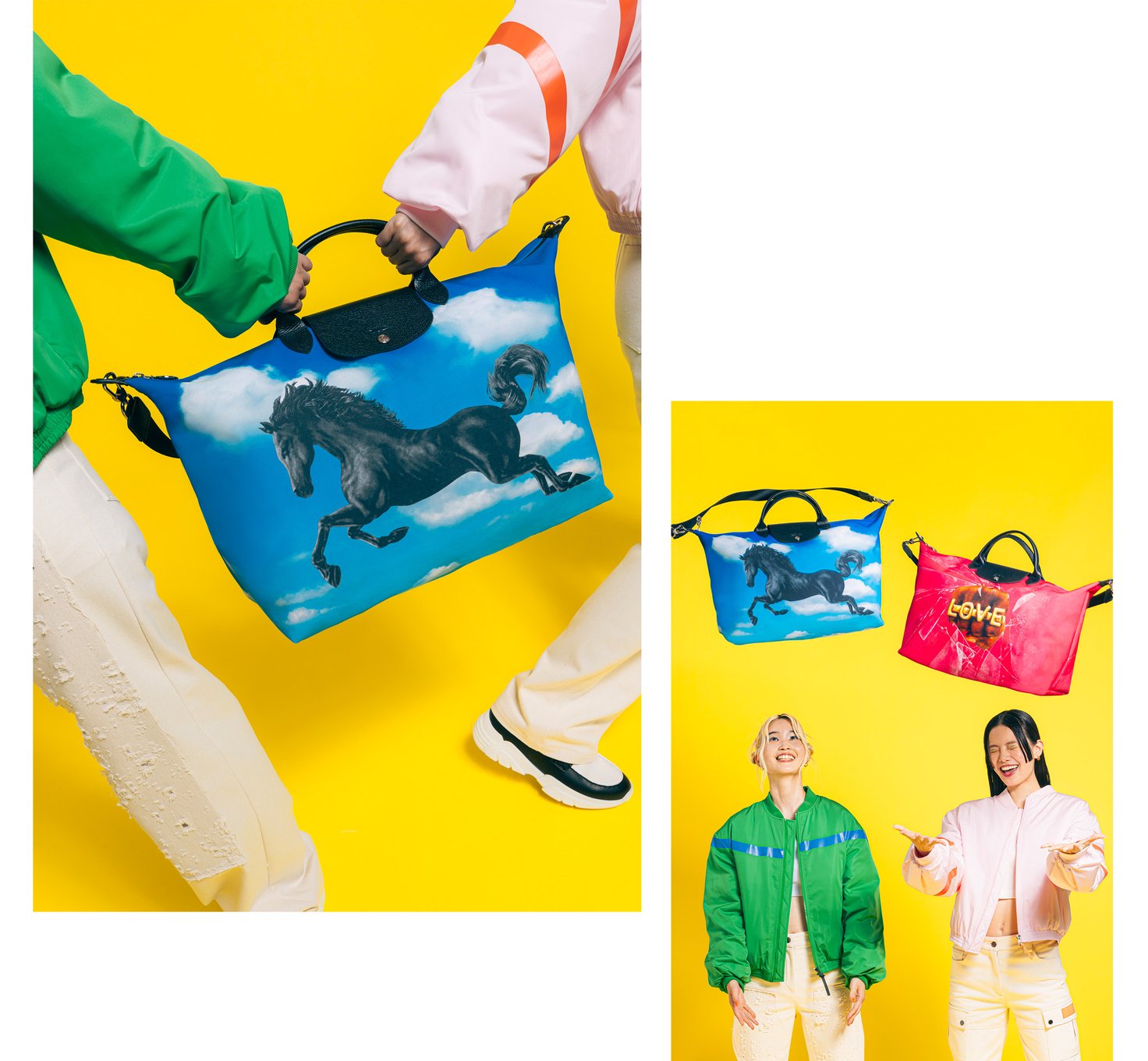 ロンシャン x トイレットペーパー」シュールでポップな魅力に心躍らせて