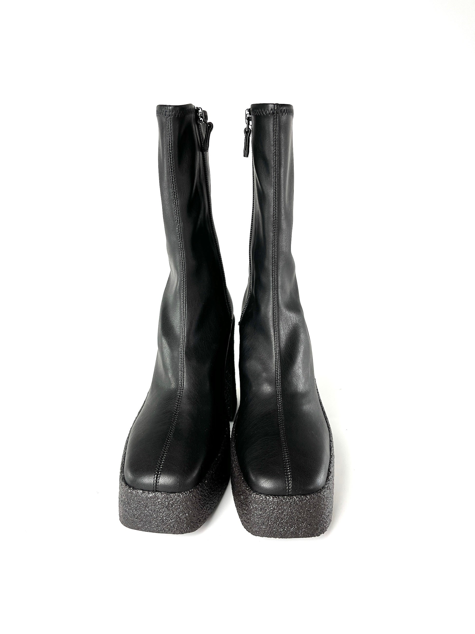 Stella McCartney ブラック サイドゴアブーツ 37 Stella McCartney