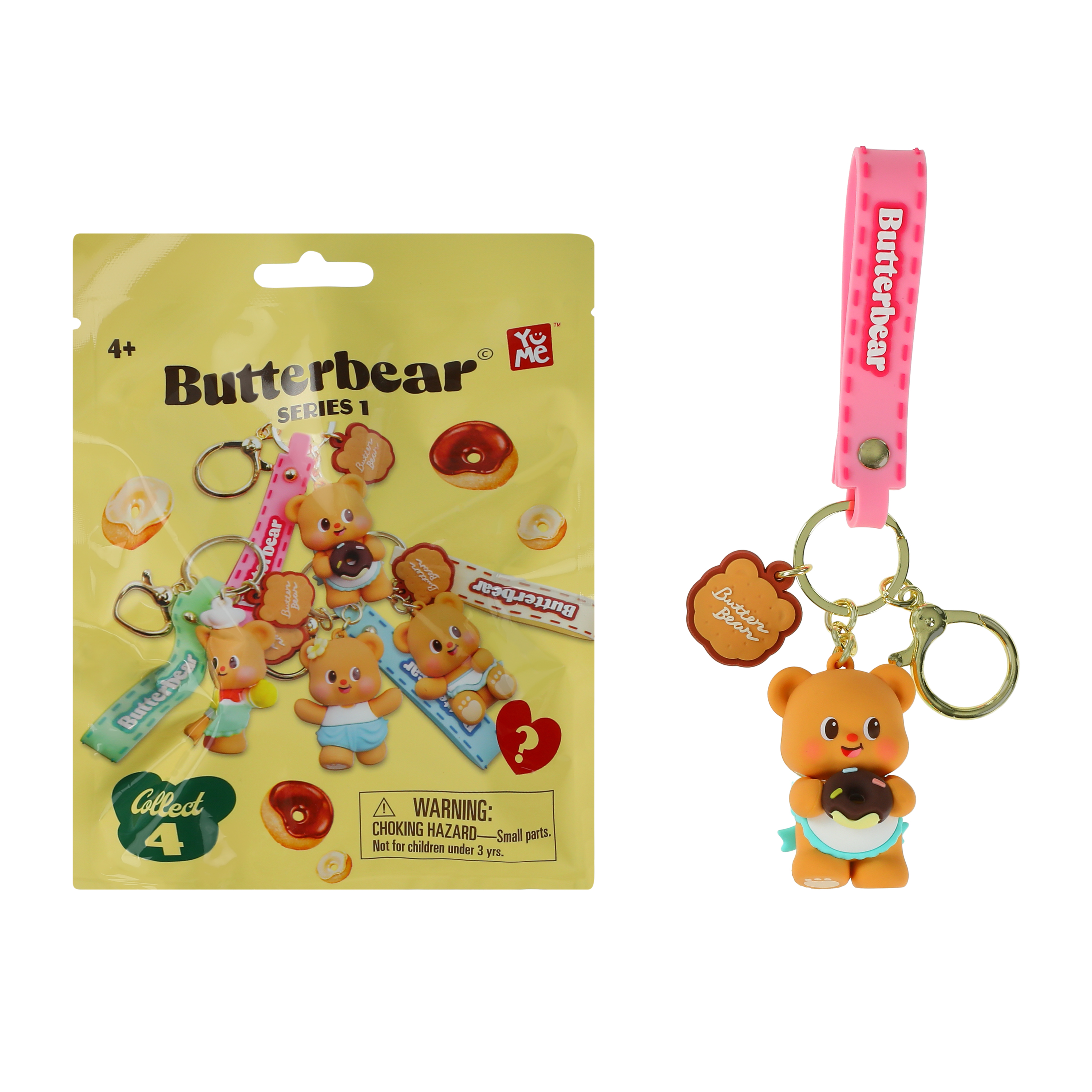 Butterbear Keychain (Styles May Vary) | Five Below