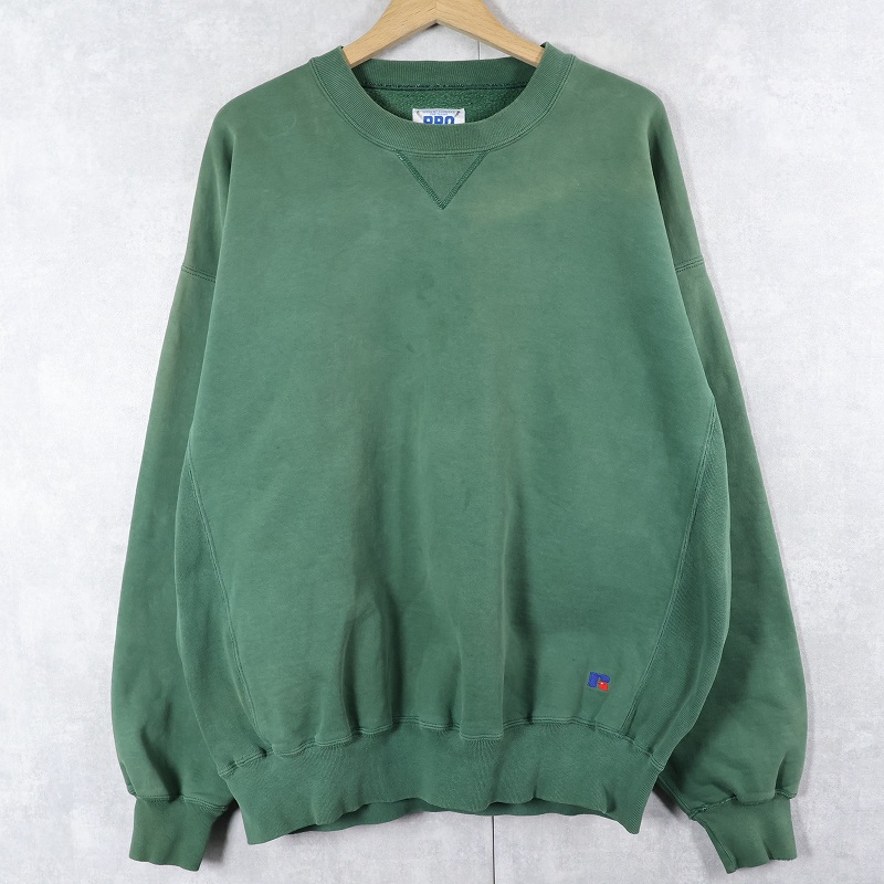 90s 90年代 ラッセルアスレチック アメリカ製 プロコットン緑 グリーン