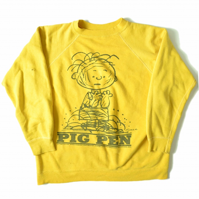 PEANUTS NOLLEY'S スヌーピー ピッグペン スウェット 古着 XL PEANUTS