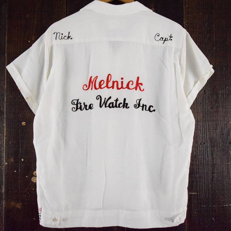 s*e様 60s King Louie キングルイ ボーリングシャツ 襟芯 vi s*e様 60s