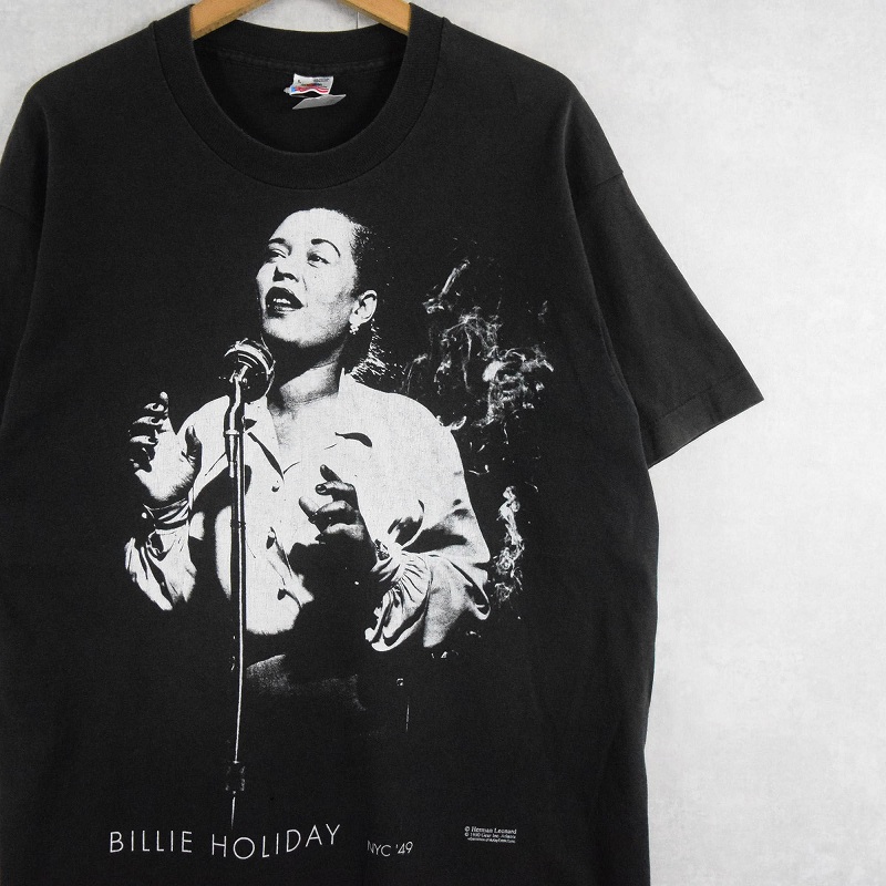 90s 90年代 ビリーホリデイ 音楽 ミュージック アメリカ製 黒 ブラック