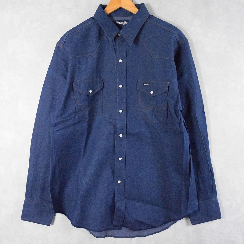 80年代 80s ラングラー 長袖 デッドストック アメリカ製 │ヴィテージ